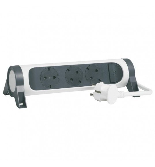 694527 BLOCO ROTAT. 3X2P+T (1,5M) BRANCO