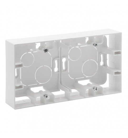 864182 Niloe Step Ap-Gehuse 2Fach Farbe: Ultrawei