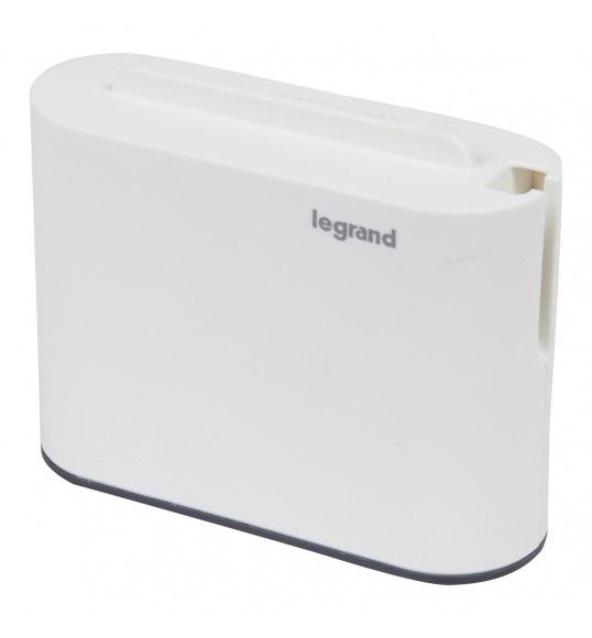 049401 FICHA 2X2P 6A, USB A+C, BRANCO/CINZENTO