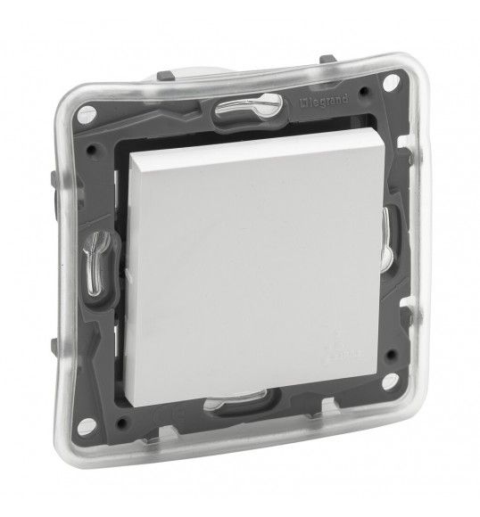864133 Niloe Step Wechselschalter 10Ax IP44 Farbe: Ultrawei?