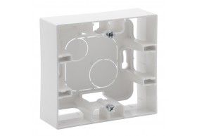 864181 Niloe Step Ap-Geh�use 1Fach Farbe: Ultrawei�