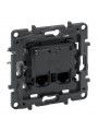 864043 Niloe step 2 x rj45 socket cat.6 - utp