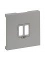 864324 Niloe Step Abdeckung Ladesteckdose Aluminium