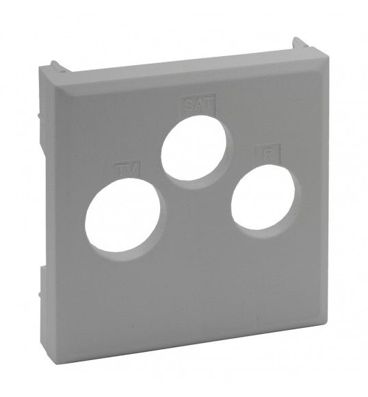864357 Niloe Step Abdeckung Tv-R-Sat Aluminium
