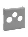 864357 Niloe Step Abdeckung Tv-R-Sat Aluminium