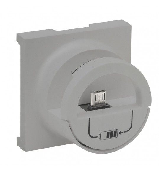 864325 Niloe Step Abdeckung Micro-USB Aluminium