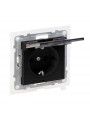 721423 NEW SUNO 2P+T SCHUKO IP44 Black