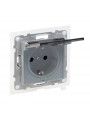 721323 NEW SUNO 2P+T SCHUKO IP44 ALUM