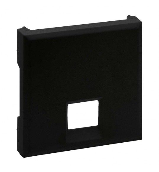 864542 Niloe Step Abdeckung Rj11/Rj45 Farbe: Schwarz