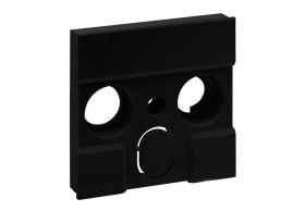 864560 Niloe Step Abdeckung Tv-R-Sat 30Mm Farbe: Schwarz