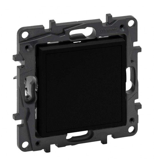 864579 Niloe Step Mosaic-Adapter/Blindabdeckung Farbe: Schwarz