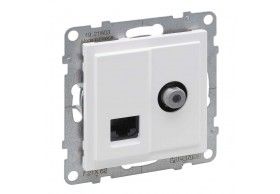 721162 NEW SUNO TV-F + RJ45 C6 UTP BR