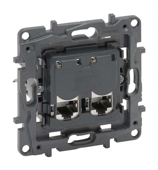 864047 Niloe step 2 x rj45 cat.6 - stp