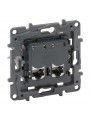864047 Niloe step 2 x rj45 cat.6 - stp 864047 Niloe step 2 x rj45 cat.6 - stp