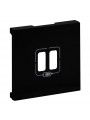 864524 Niloe Step Abdeckung Ladesteckdose Farbe: Schwarz