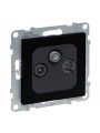 721467 Legrand Tomada TV+R+SAT estrela preto New Suno 721467 Legrand Tomada TV+R+SAT estrela preto New Suno