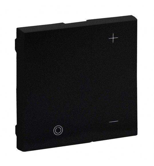 864518 Niloe Step Abdeckung Tastdimmer Farbe: Schwarz