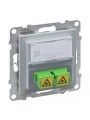 721347 Legrand Fibre optic socket SC/APC aluminium New Suno 721347 Legrand Fibre optic socket SC/APC aluminium New Suno