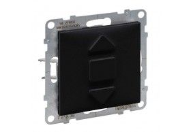 721439 Legrand Interruptor de estores preto New Suno