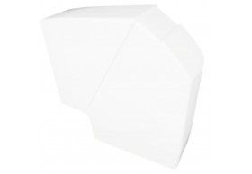 11033ABR Efapel NGULO PLANO VARIVEL P/ CALHA 155X50 BRANCO