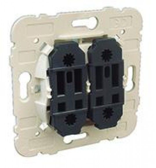 21067 Efapel INTERRUPTOR UNIPOLAR DUPLO C/SINALIZAO