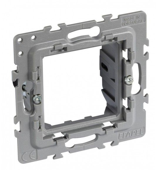 42994 SOPORTE MECANISMOS DE EMPOTRAR C/GARRAS 2 MD