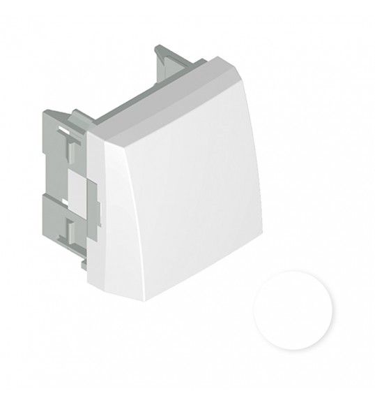 45170SBM SALIDA DE CABLES - 2 MDULOS BLANCO MATE