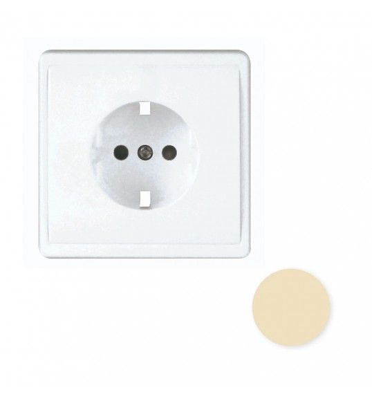 50903TMF MARCO MONOBLOC C/PROT P/BASE SCHUKO MARFIL