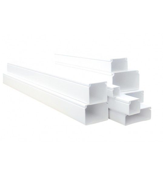 13020CBR Efapel Calha 40X40mm 2M Branca