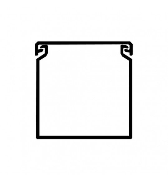13040CBR Efapel Calha 60X60mm 2M Branca