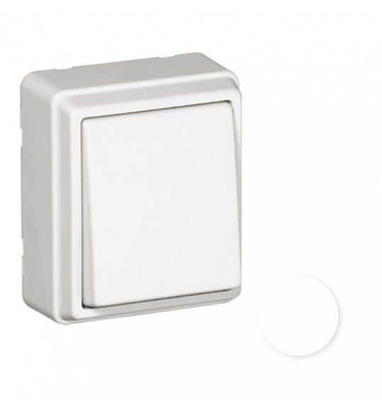 37151CBR PULSADOR BASCULANTE BLANCO