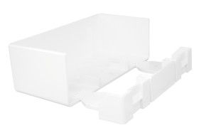 10295RBR Efapel TOPO P/CALHA 180X50 BRANCO