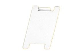 10109 ABR CLIP P/ SUP CABOS P/ CALHA RODAP 110X20 BRANCO