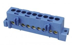 60902 BARRAMENTO 9 LIGAES NEUTRO