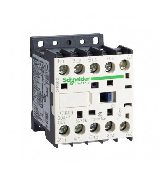 LC1K09004B7 Schneider Contattore 20A 24VAC 50/60 Hz viti 4P