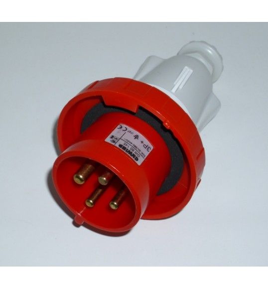 GW60145 Ficha 3P+T 32A 380V 3H