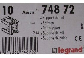 074872 Din rail mounting Mosaic