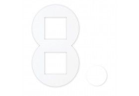 43920TBR Efapel ESPELHO DUPLO DESENHO SIZA VIEIRA BRANCO