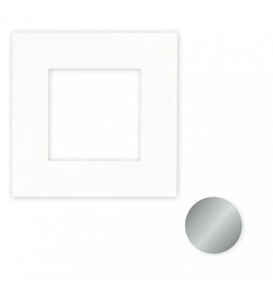 45910TAL PLACA SIMPLE ALUMINIO