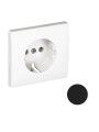 50632 TPM CENTRO SCHUKO C/OBTURADOR PRETO MATE