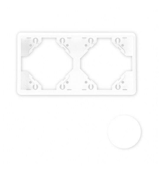 50921TBR MARCO DOBLE HORIZONTAL BLANCO