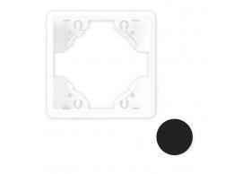 50910 TPM ESPELHO SIMPLES PRETO MATE