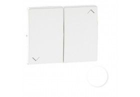 70612TBR TECLAS P/DOB PULSADOR CONMUT P/PERSIANA BLANC