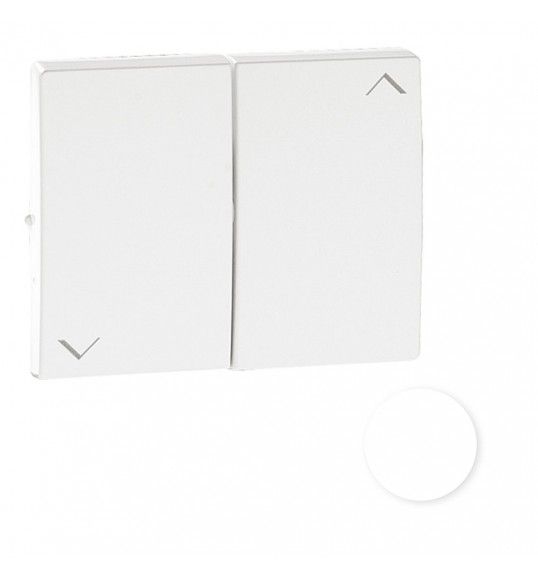 70612TBR TECLAS P/DOB PULSADOR CONMUT P/PERSIANA BLANC