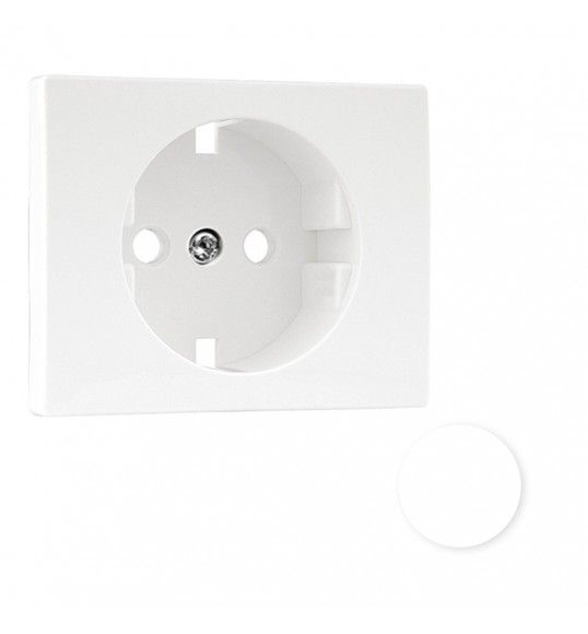 70631TBR TAPA PARA BASE SCHUKO BLANCO