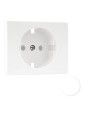 70632TBR TAPA C/PROTECCIN P/BASE SCHUKO BLANCO