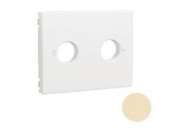 70776TMF TAPA PARA TOMA R - TV MARFIL