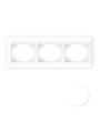 70931 TBR ESPELHO TRIPLO HORIZONTAL BRANCO