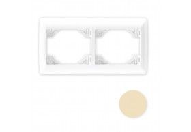 70921TMF MARCO DOBLE HORIZ MARFIL