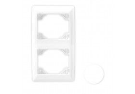 70922TBR MARCO DOBLE VERTICAL BLANCO